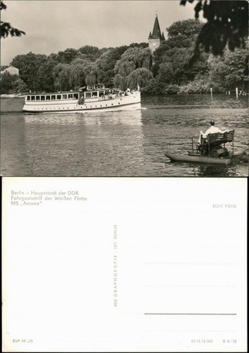 Postcard berlin white fleet - white,